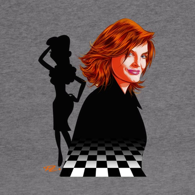 Rene Russo - An illustration by Paul Cemmick by PLAYDIGITAL2020